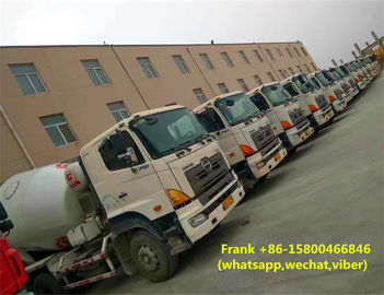 Porcellana Trasmissione manuale di Hino del camion durevole della betoniera 12000 chilogrammi di peso della macchina fornitore