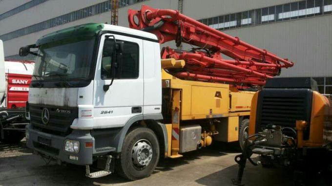 Millimetri di potere del diesel dei camion usato Sany 11420 * 2500 della pompa per calcestruzzo dei 48 tester 4000 *