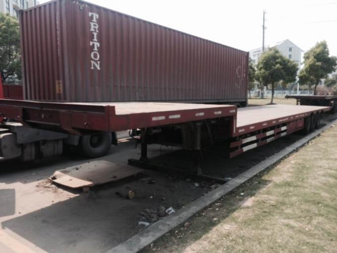 40 tonnellate del camion dei rimorchi di sospensione meccanica usata carico utile della molla a lamelle