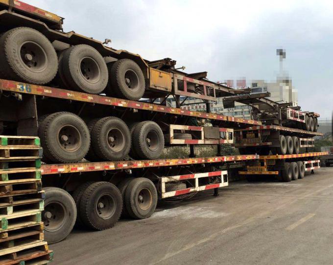 40 tonnellate del camion dei rimorchi di sospensione meccanica usata carico utile della molla a lamelle