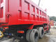 Rosso 30 tonnellate di autocarro a cassone trasmissione manuale del peso del veicolo da 13000 chilogrammi fornitore